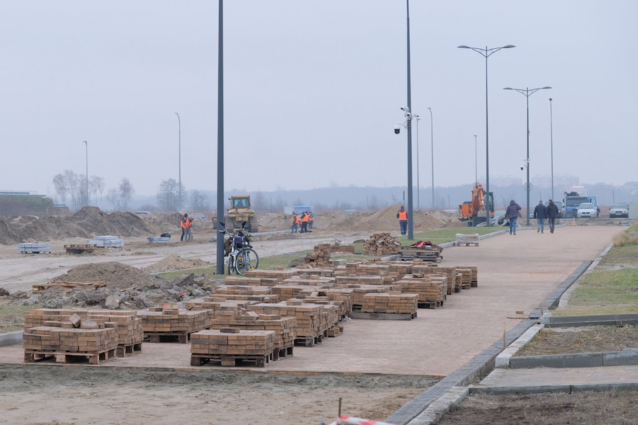 Продолжение Солнечного бульвара в Калининграде планируют достроить к середине лета