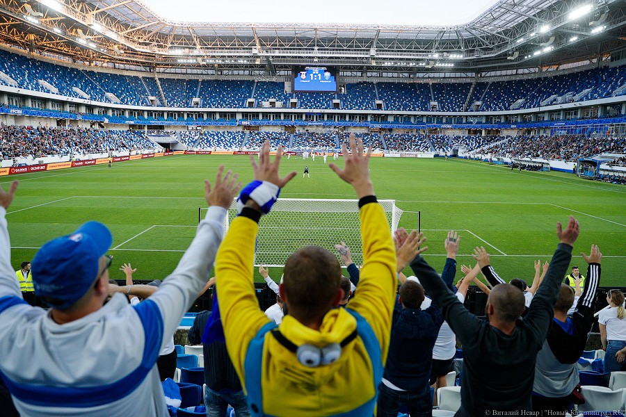 «Балтика» победила «Нижний Новгород». На матче было 5333 зрителя (фото) (видео)