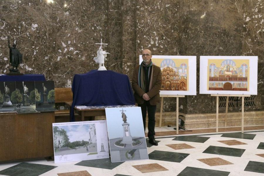 Калининградские власти представили макет памятника князю Владимиру (фото)