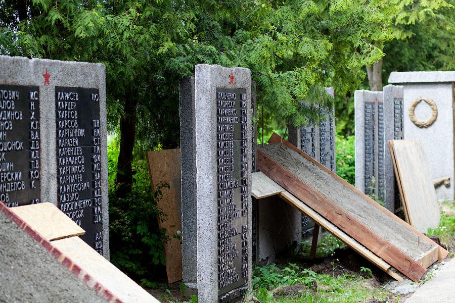 Погода и гуманоиды: почему не все мемориалы области отремонтировали к 9 Мая